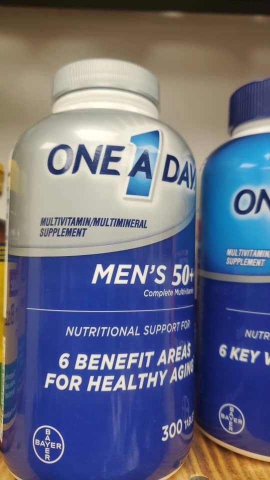 مولتی ویتامین اقایان بالای 50 سال One A Day