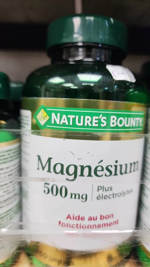 منیزیم نیچربونتی ۱۵۰ عددی 500mg