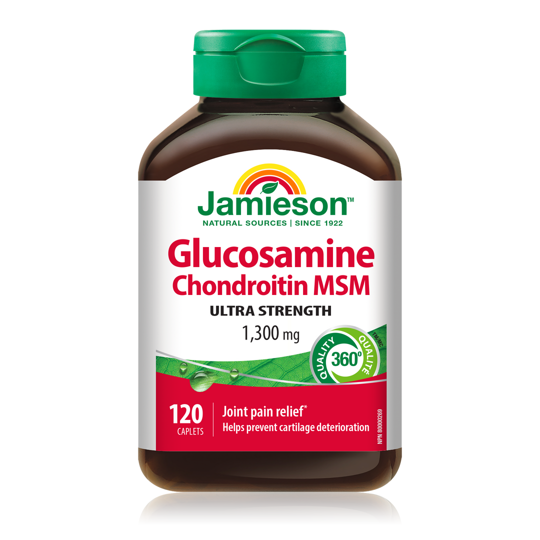 گلوکوزامین کندرویتین 1300mg جیمسون ۱۲۰ عددی