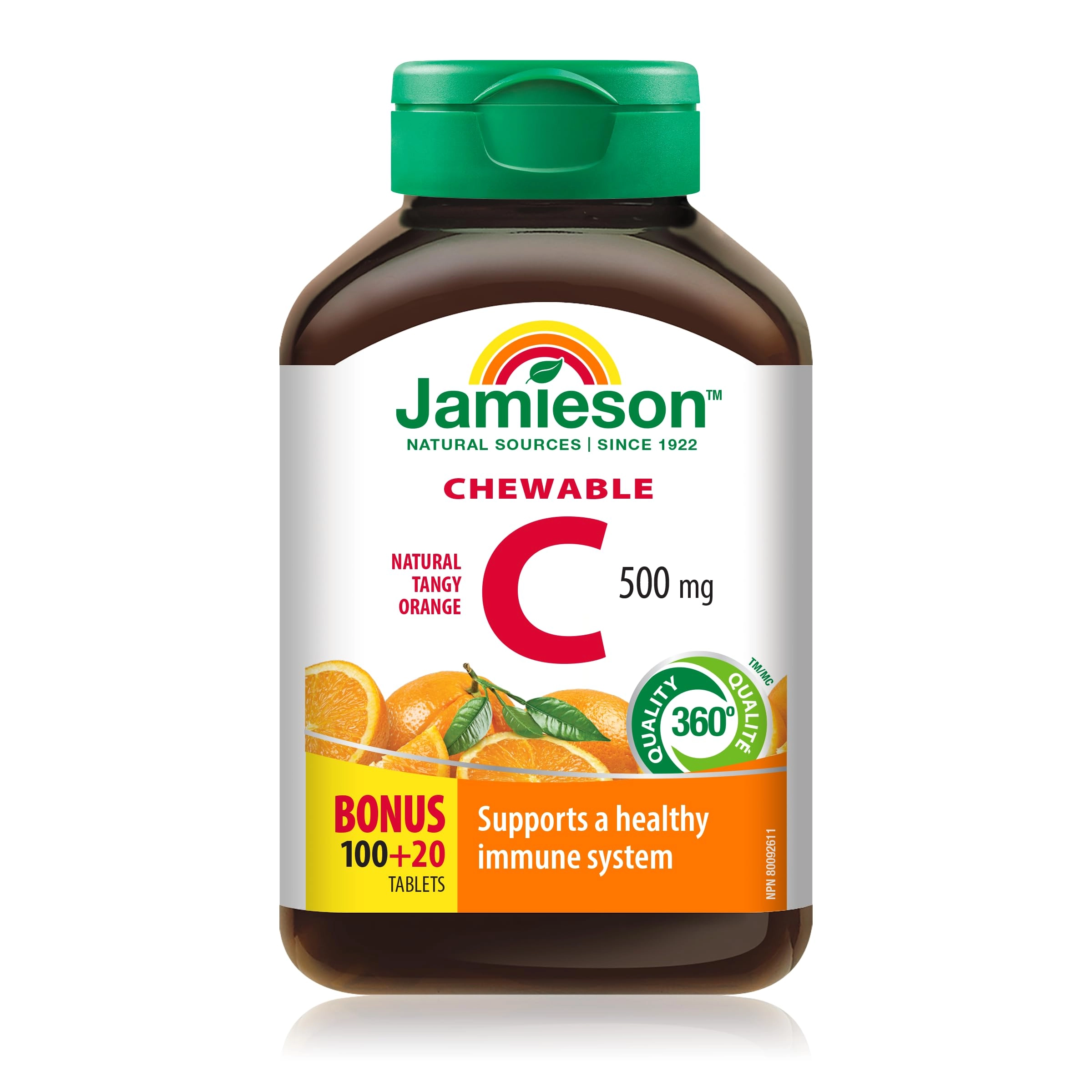 قرص ویتامین C جیمسون 500mg 120 عددی