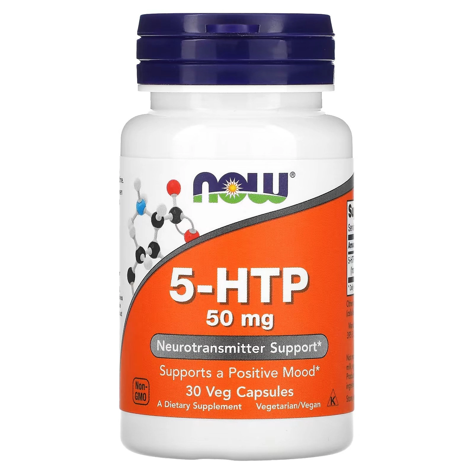 5HTP ناو فودز (50mg) 30 عددی