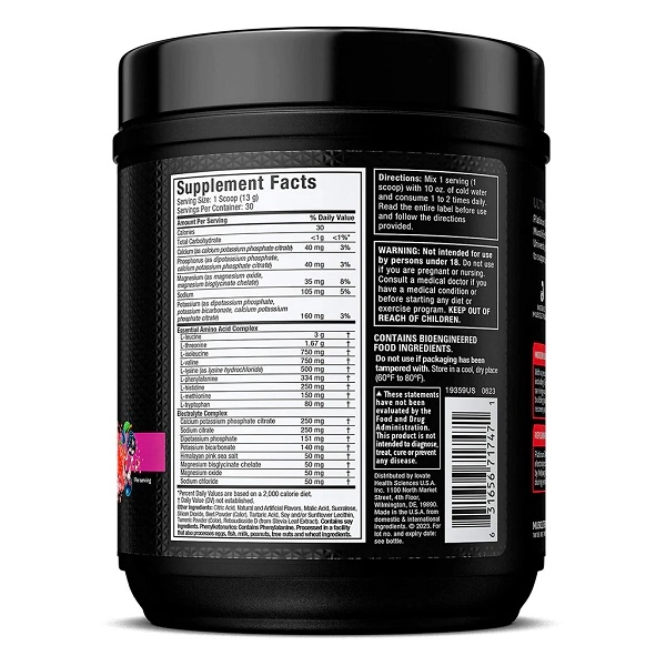 اسید آمینه ای ای ای ماسل تک MuscleTech Platinum EAA Plus